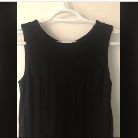 Joan Vass Mid-length Black Dress - Picture 3 of 3